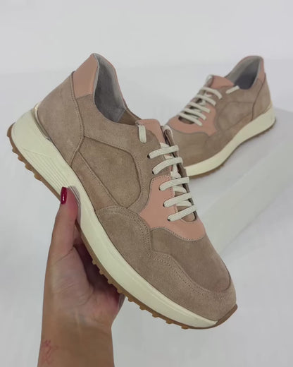 100% LEATHER TRAINERS