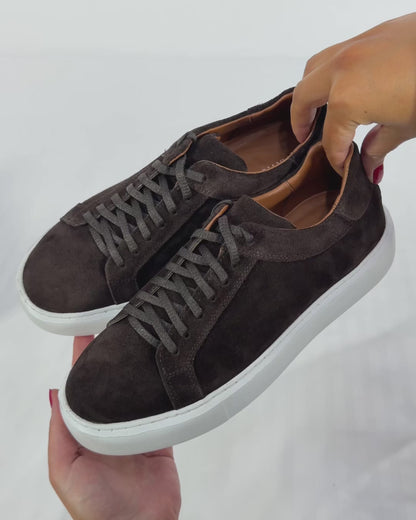 100% SUEDE TRAINERS