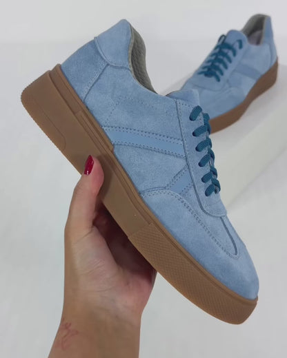 100% LEATHER TRAINERS