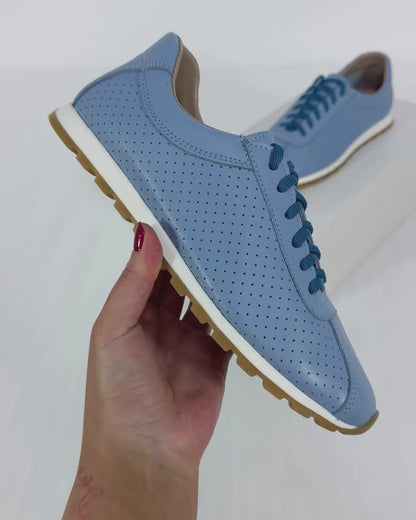100% LEATHER RETRO RUNNER
