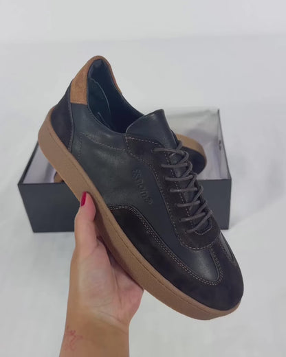 100% LEATHER TRAINERS